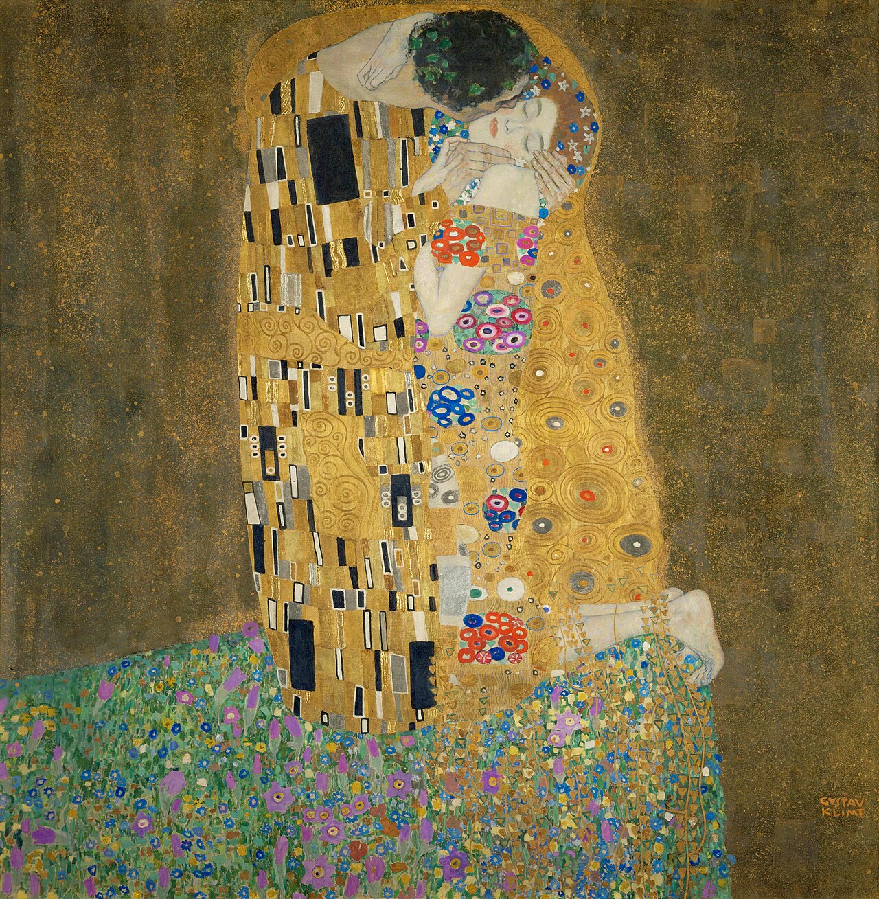 Gustav Klimt — Pocałunek